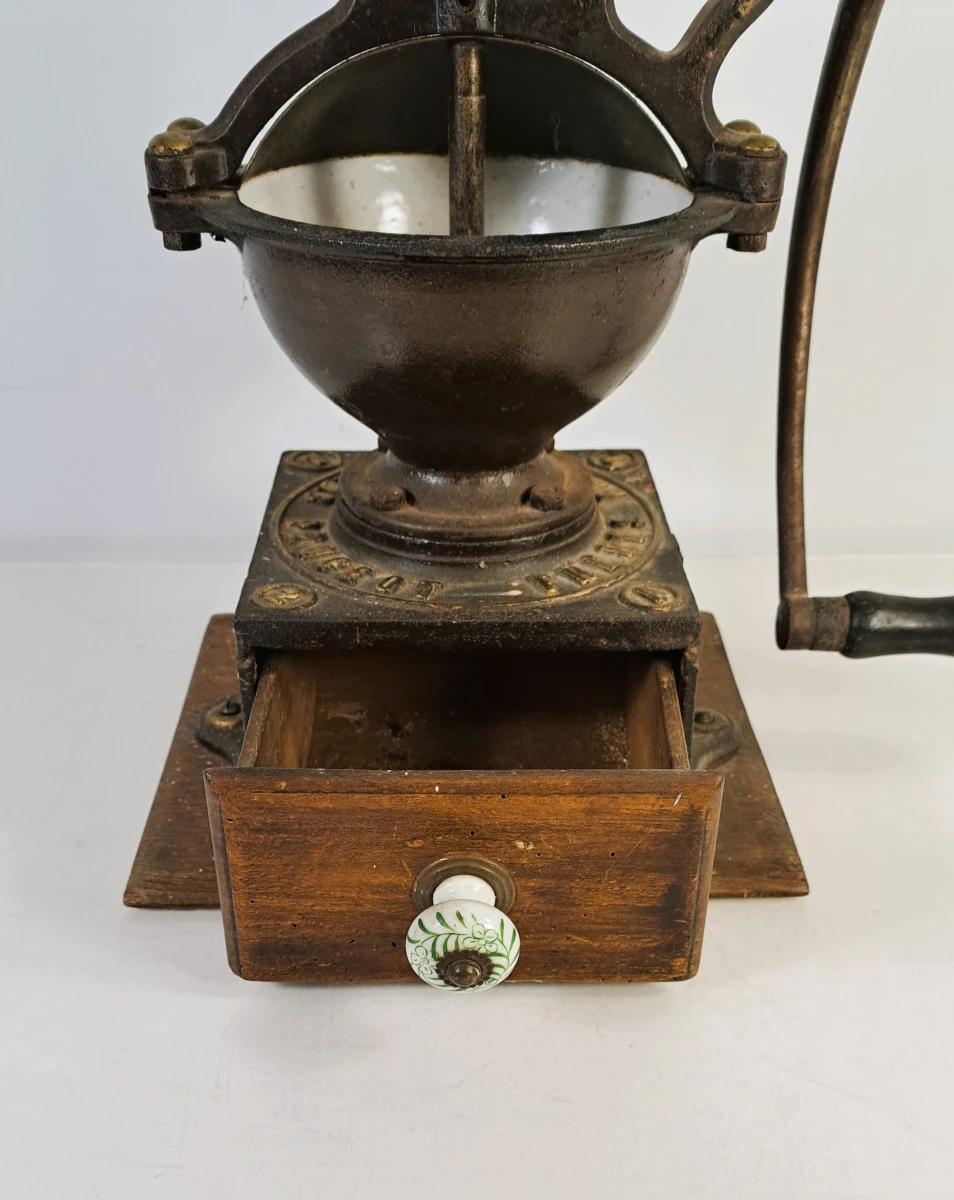 Antieke Peugeot Frères A2 toonbank-koffiemolen, ca. 1890-1900 - foto 3
