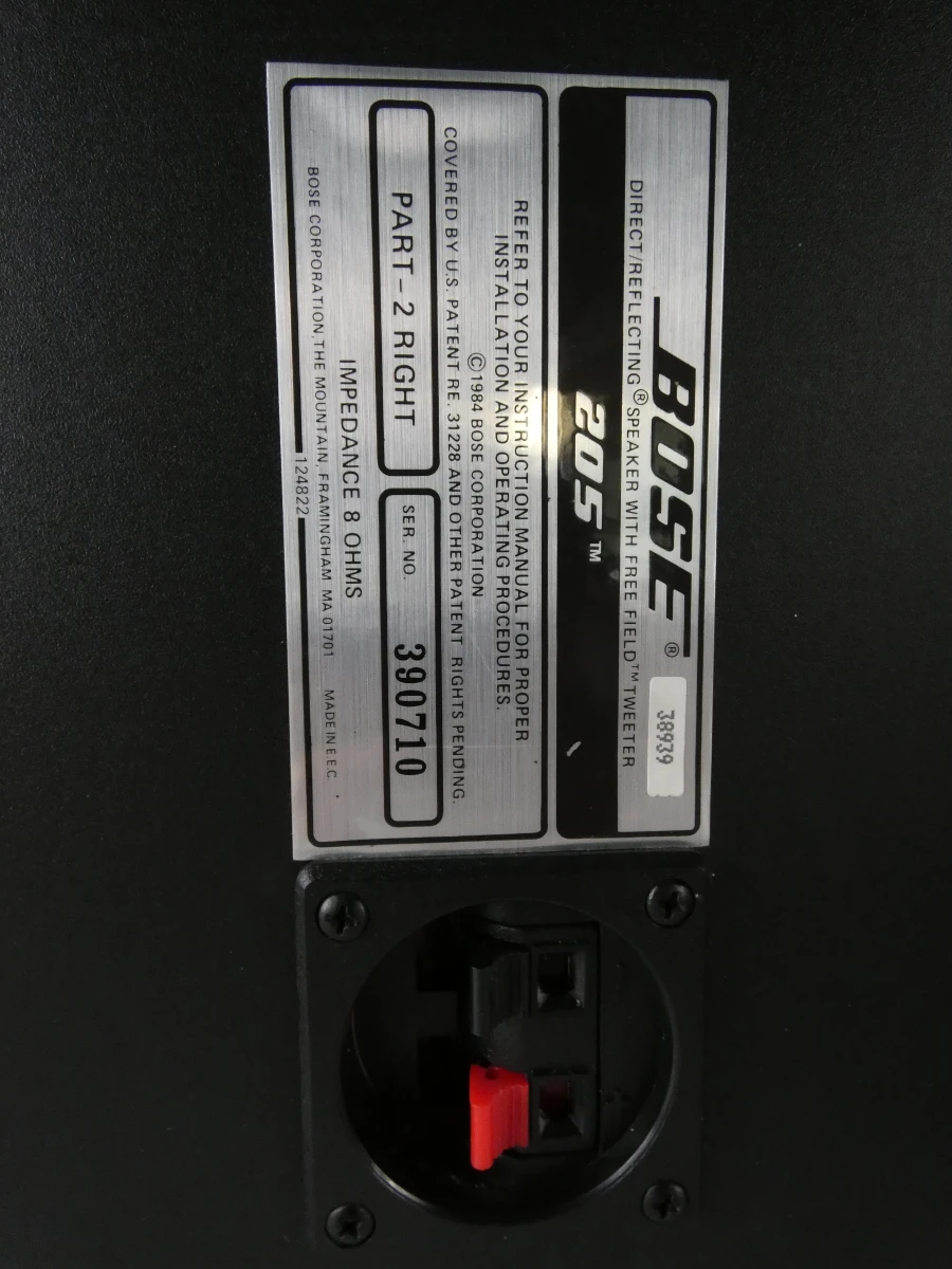 Bose 205 Direct/Reflecting Speaker Set - foto 8