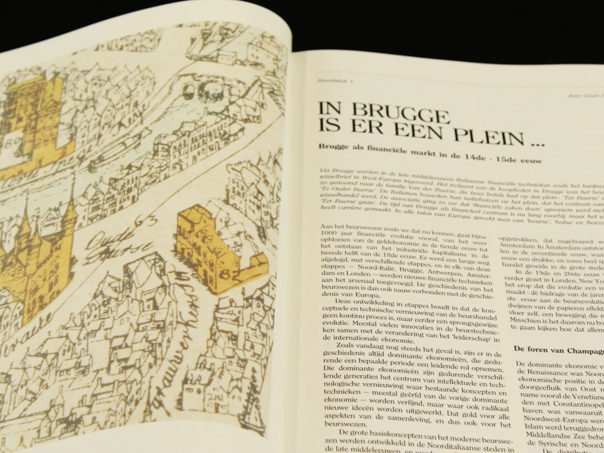 Ter Beurze - Geschiedenis van de aandelenhandel in België 1300-1990 -Geert De Clercq - Uitgeverij Tijd - foto 4