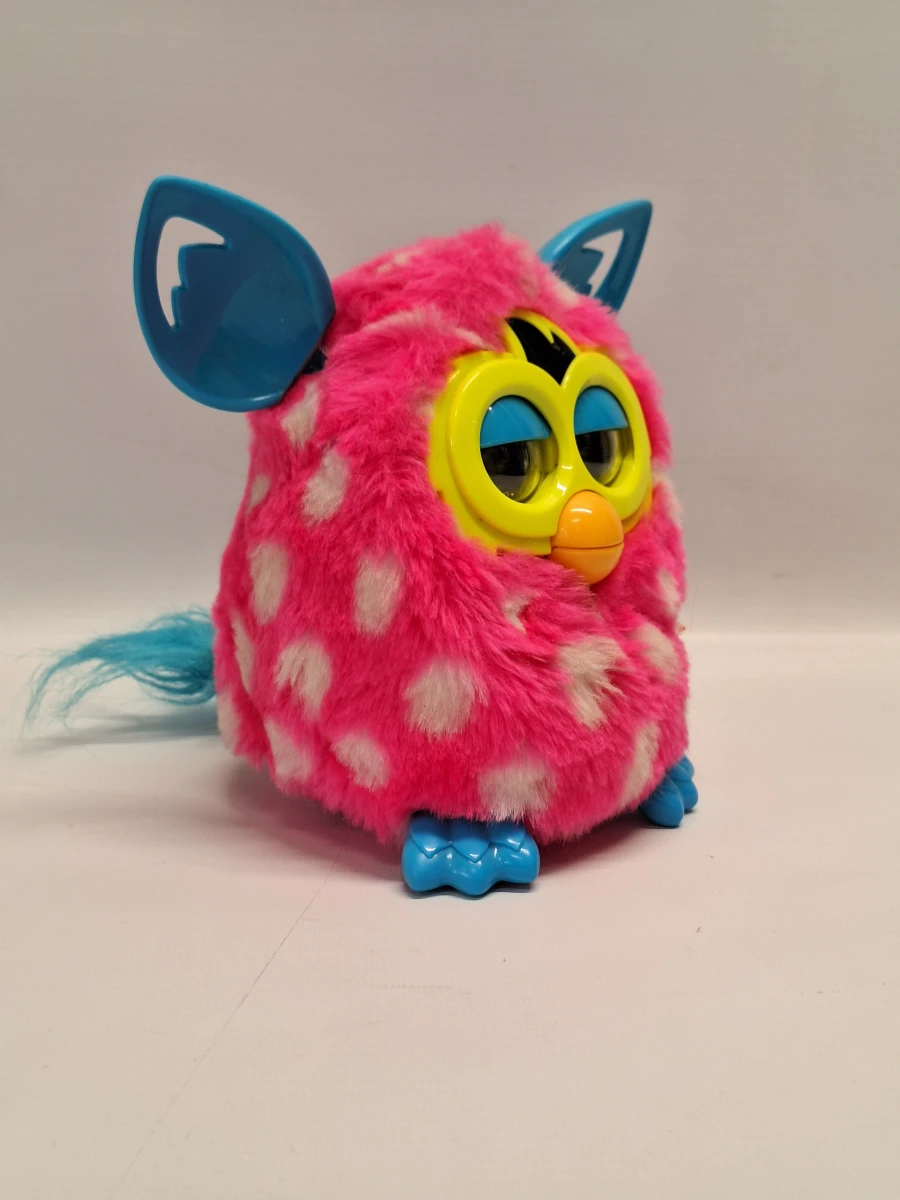 Set van 2 vintage Hasbro Furby Boom interactieve knuffels en 1 VTech Kruip en Leer Babybeer - foto 11