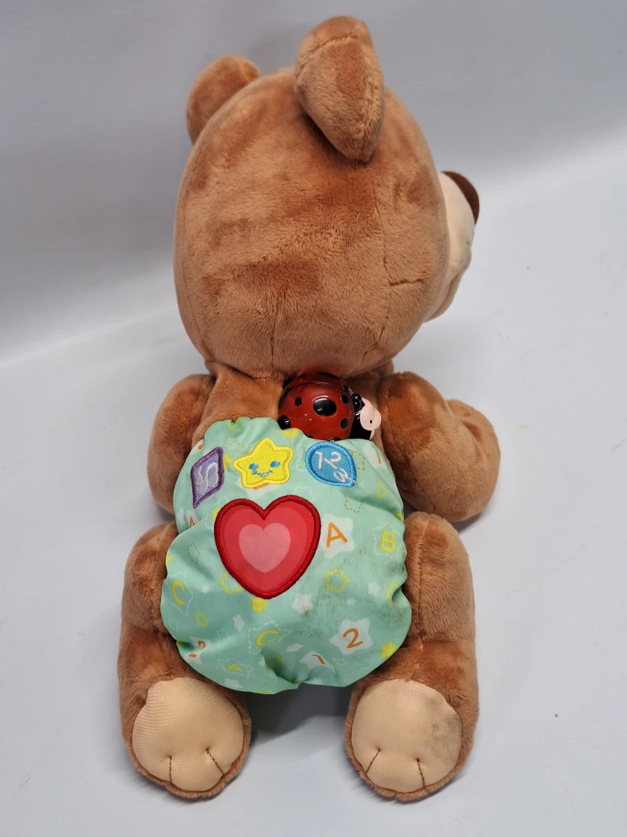 Set van 1 vintage Hasbro Furby Boom interactieve knuffel en 2 VTech Kruip en Leer Babyberen - foto 12