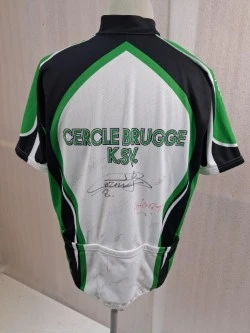 Officieel, gesigneerd wielershirt van Cercle Brugge K.S.V. - foto 2