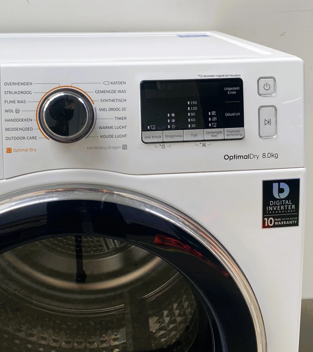 Warmtepompdroogkast - SAMSUNG - type: DV80M5210QW - foto 2