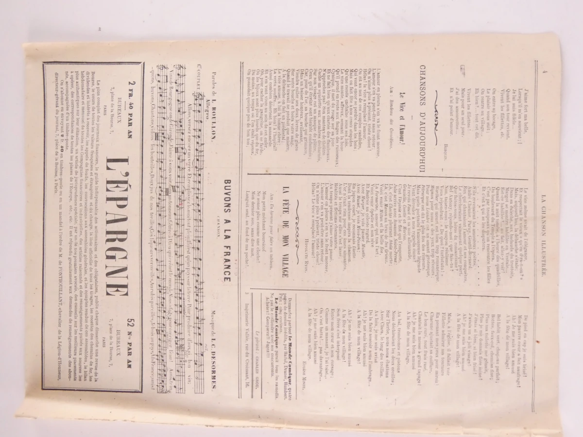 Set van 5 oude Franse geïllustreerde tijdschriften - foto 5