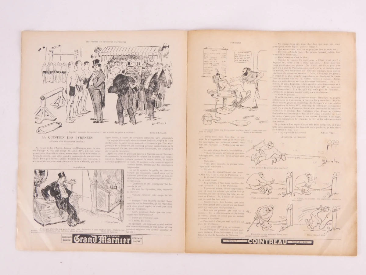 Set van 5 oude Franse geïllustreerde tijdschriften - foto 7