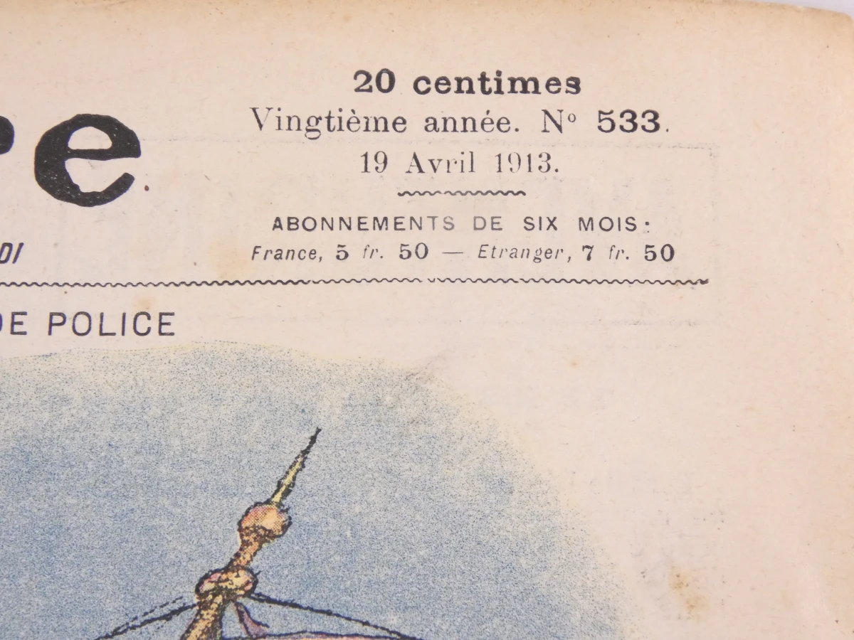 Set van 5 oude Franse geïllustreerde tijdschriften - foto 16