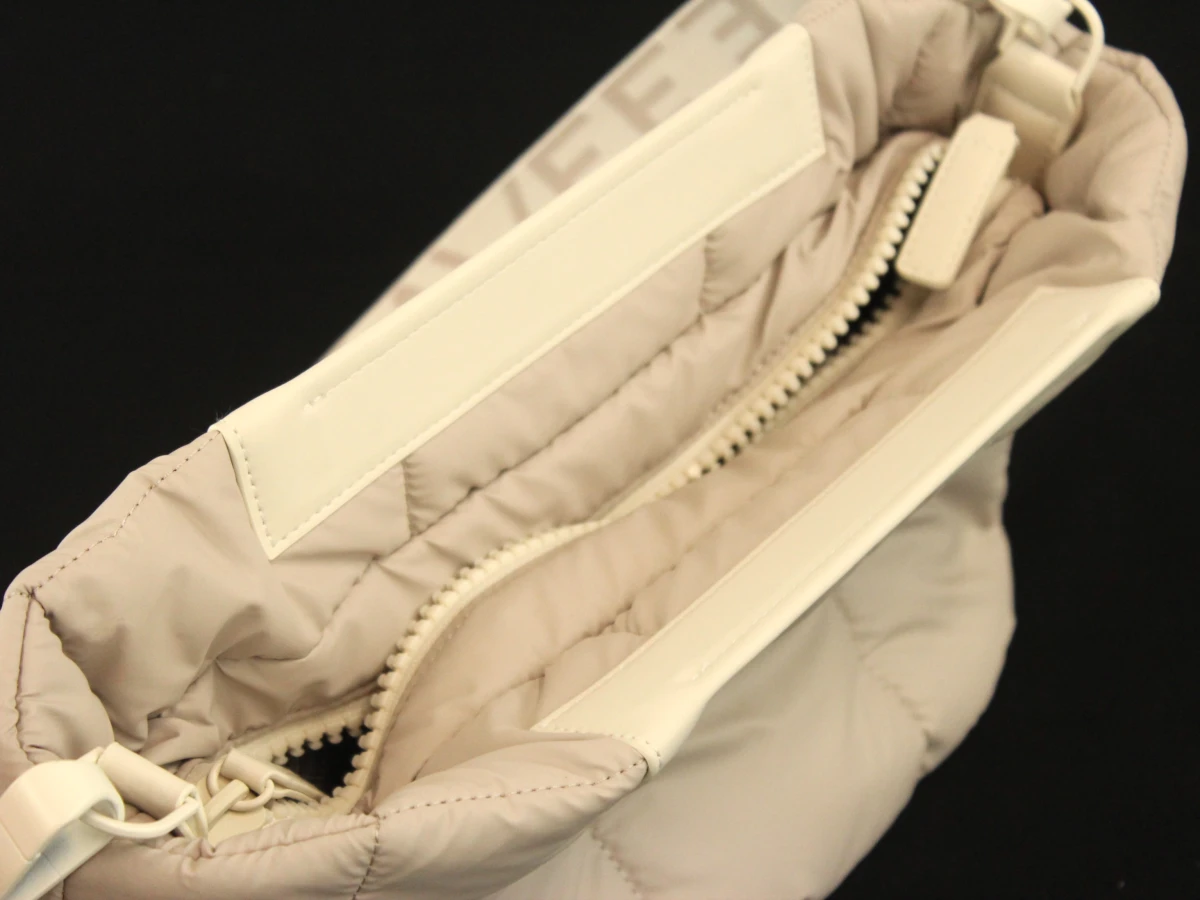 VEE Collective - gewatteerde handtas / schoudertas in beige - nieuw - foto 5
