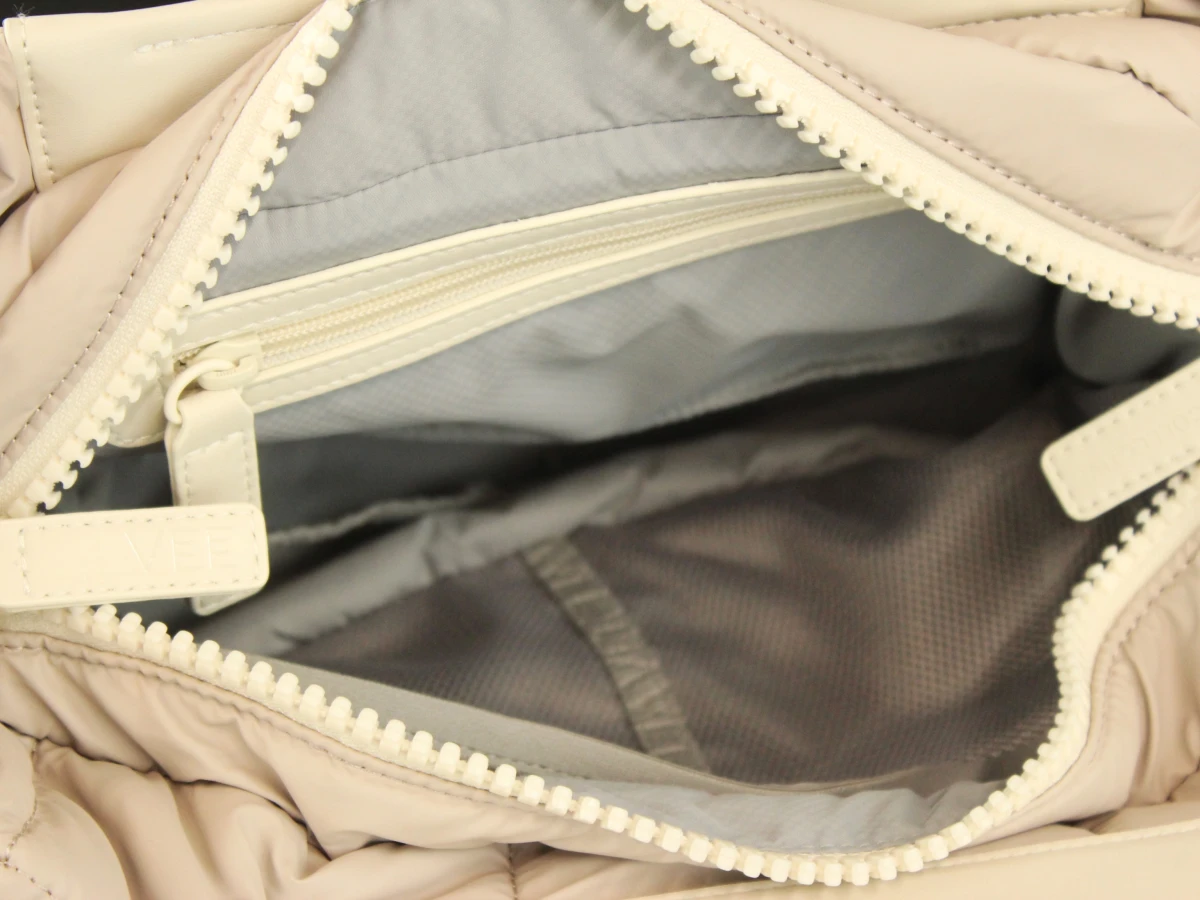 VEE Collective - gewatteerde handtas / schoudertas in beige - nieuw - foto 7