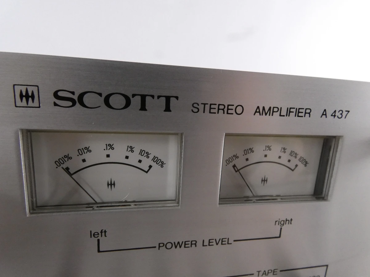 Scott A 437 stereo-versterker – uit 1977 - foto 2