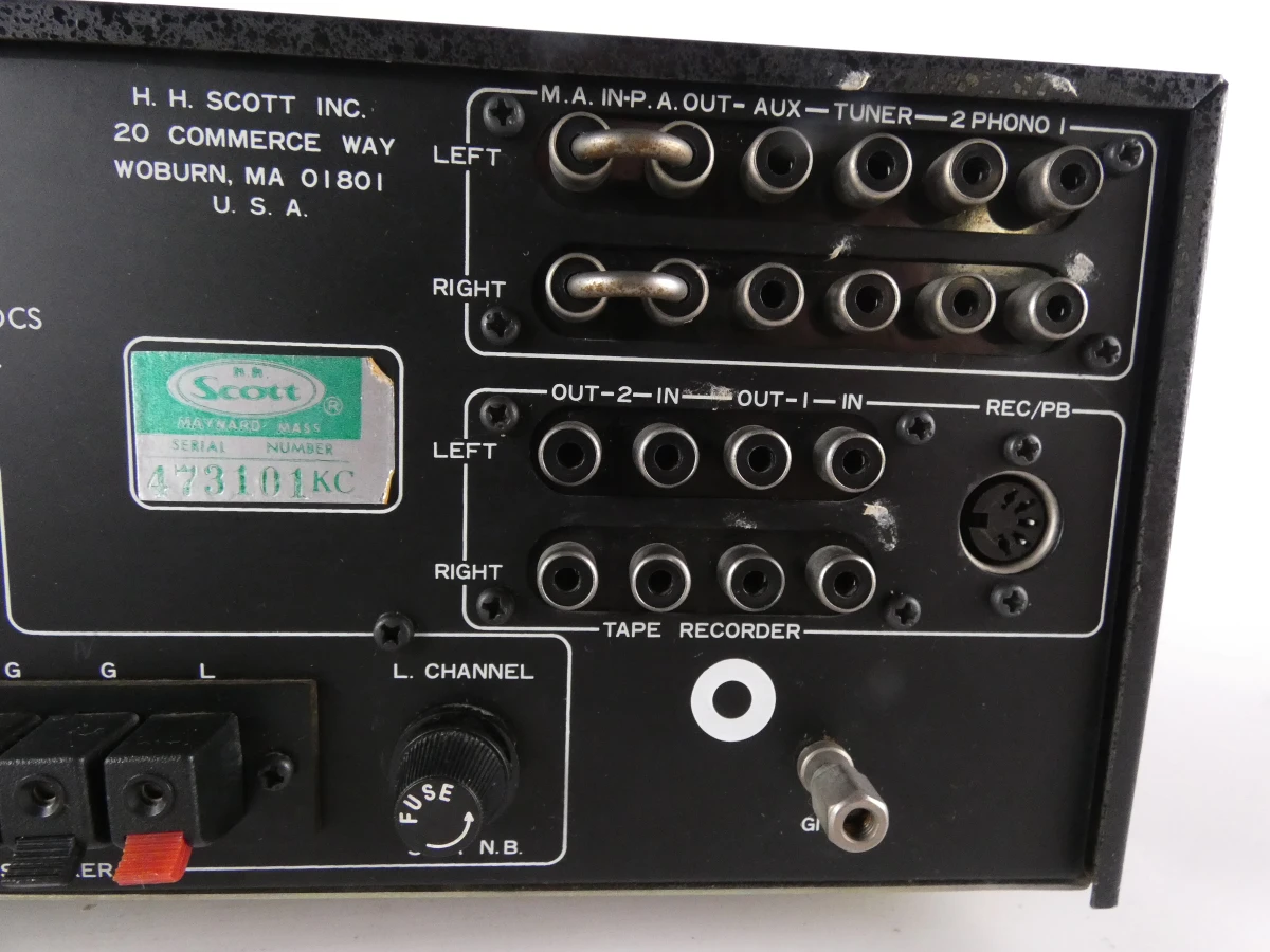 Scott A 437 stereo-versterker – uit 1977 - foto 9