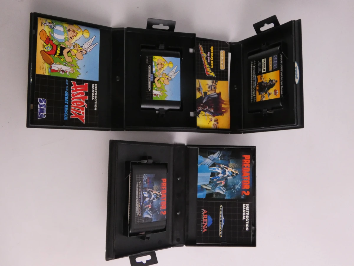 Sega Mega Drive spellen – lot van 10 klassieke games met originele bijsluiters - foto 5