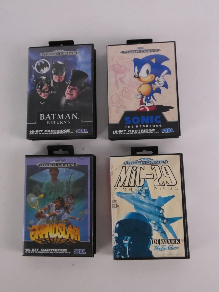 Sega Mega Drive spellen – lot van 10 klassieke games met originele bijsluiters - foto 9