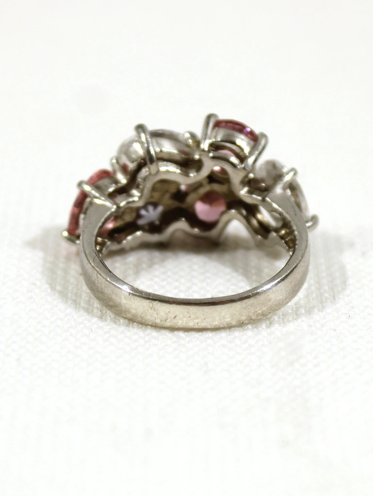 Kleurrijke 925 Zilveren Ring - foto 2