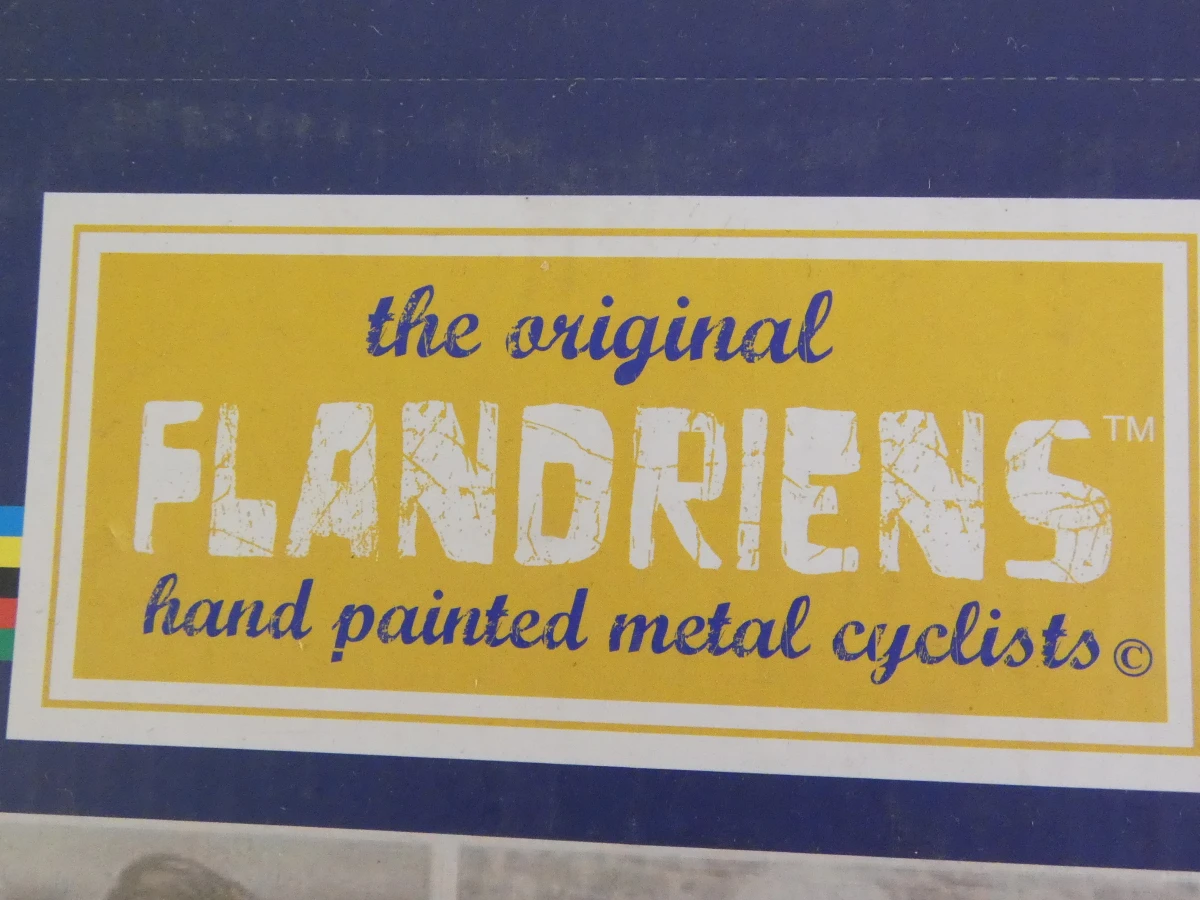 The Original Flandriens - handbeschilderde metalen wielrenners - foto 2