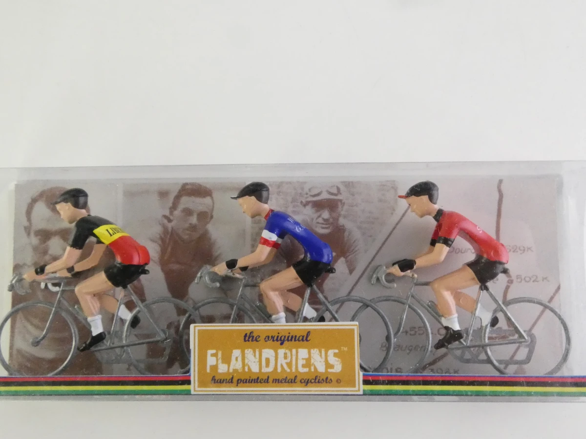 The Original Flandriens - handbeschilderde metalen wielrenners - foto 4