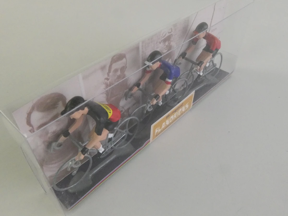 The Original Flandriens - handbeschilderde metalen wielrenners - foto 11