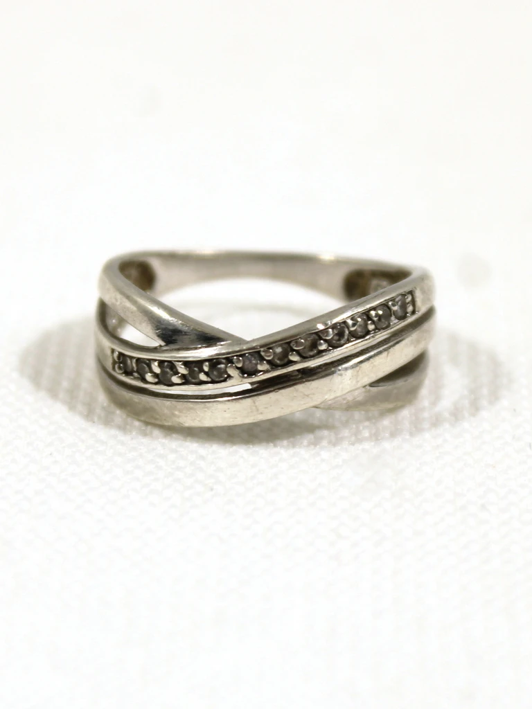 Elegante 925 Zilveren Ring – kavel bij De Kringwinkel, Dilsen