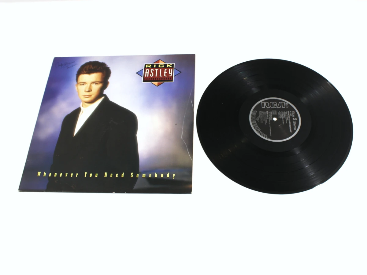 LP Whenever you need somebody By Rick Astley - foto 2