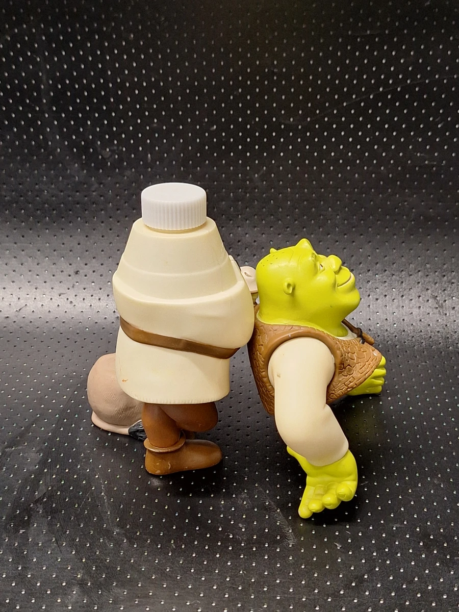 Kavel van 14 vintage Disney, Pixar, DreamWorks en Teletubbies figuren in de vorm van badverzorgingsflessen - foto 5