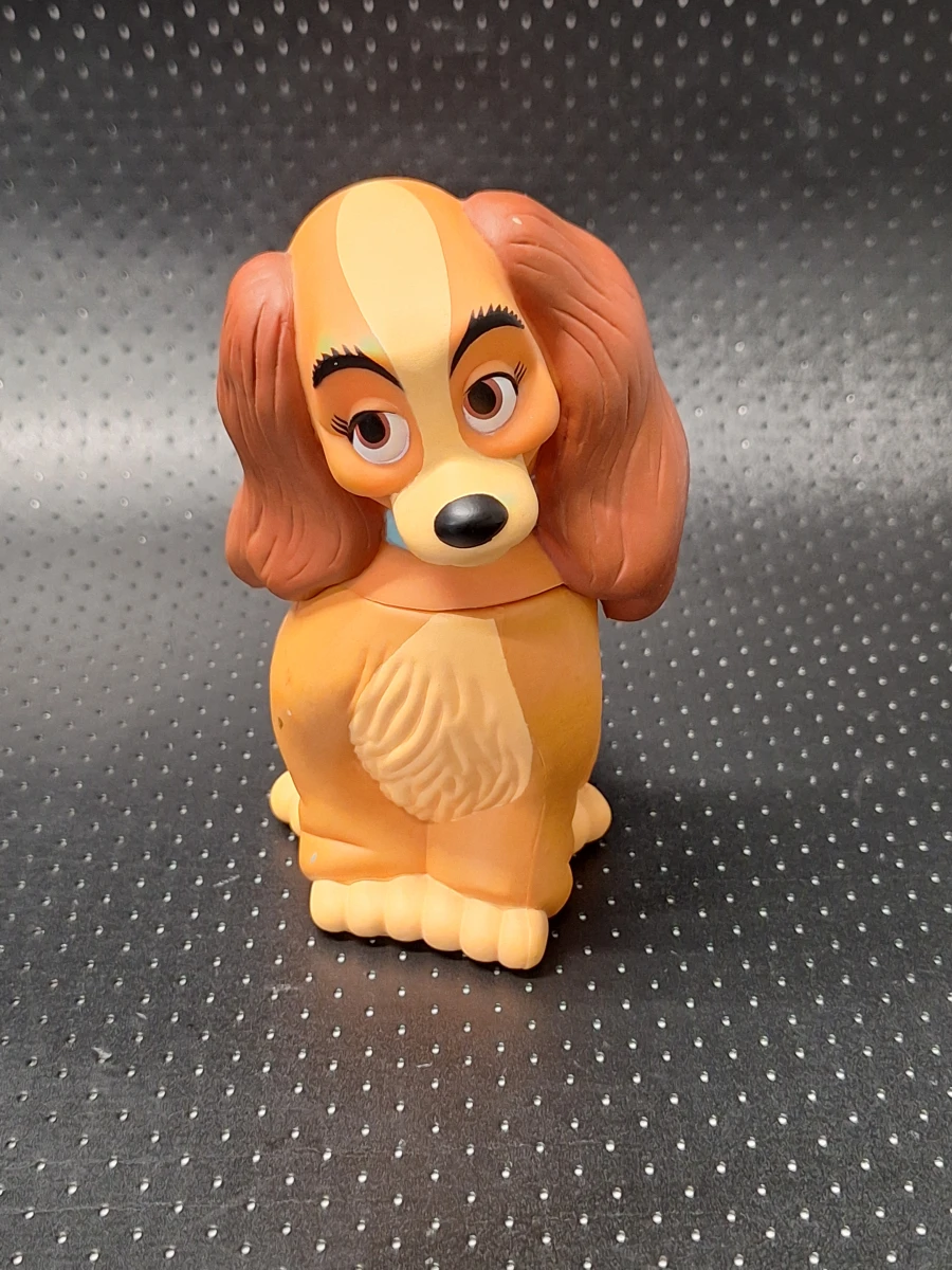 Kavel van 14 vintage Disney, Pixar, DreamWorks en Teletubbies figuren in de vorm van badverzorgingsflessen - foto 11