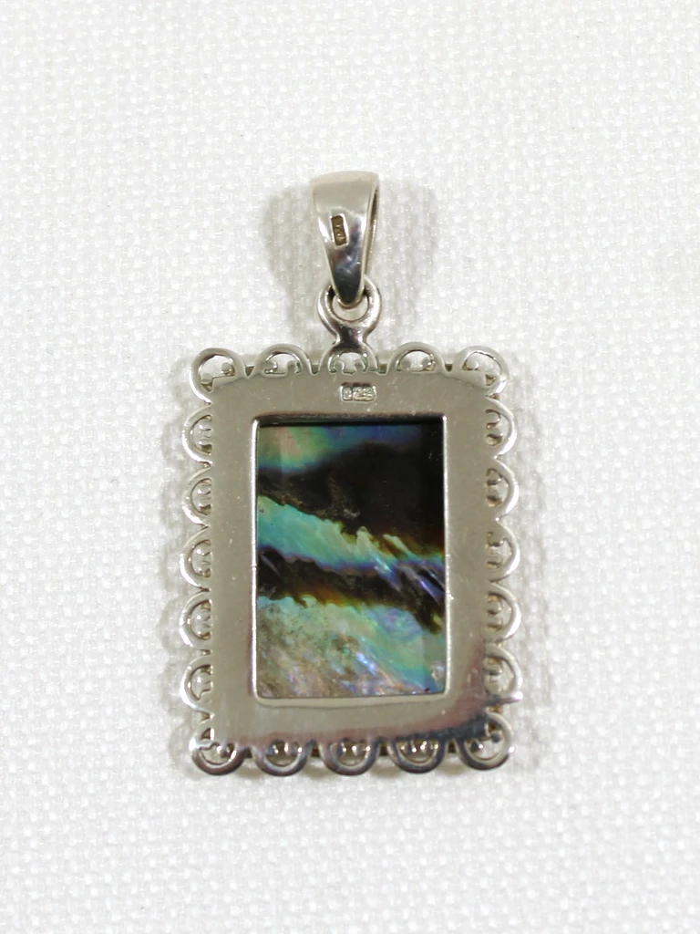 925 Zilveren Hanger met Abalone - foto 3