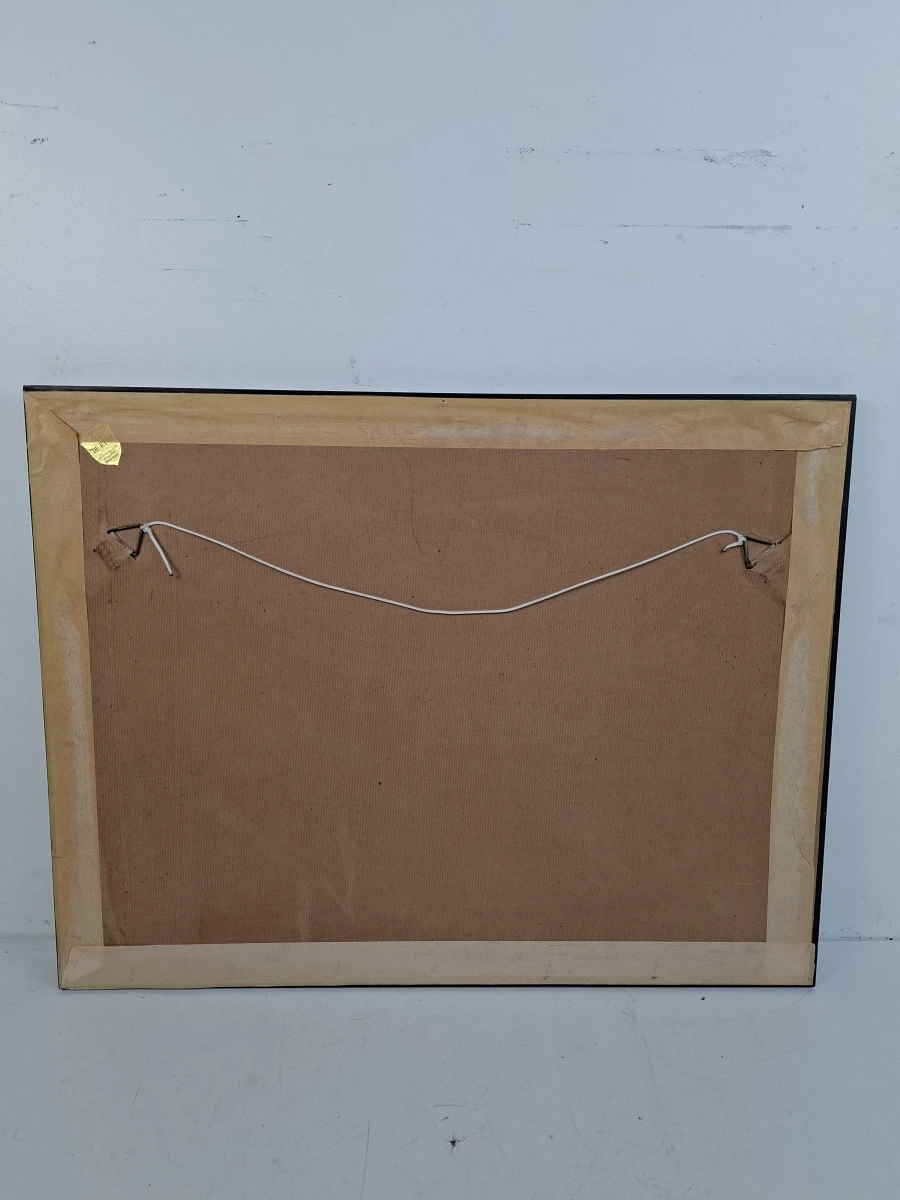 Handgesigneerde Kleurenets "Brugse Reien met Bonifaciusbrug" – J. Hubbeling – Genummerde Oplage - foto 5