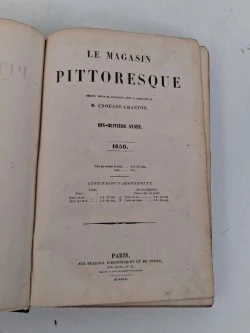 Antiek boek : "le magasin pittoresque", 1850 - foto 2