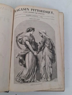 Antiek boek : "le magasin pittoresque", 1850 - foto 5