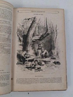 Antiek boek : "le magasin pittoresque", 1851 - foto 3