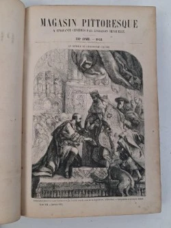 Antiek boek : "le magasin pittoresque", 1853 - foto 4