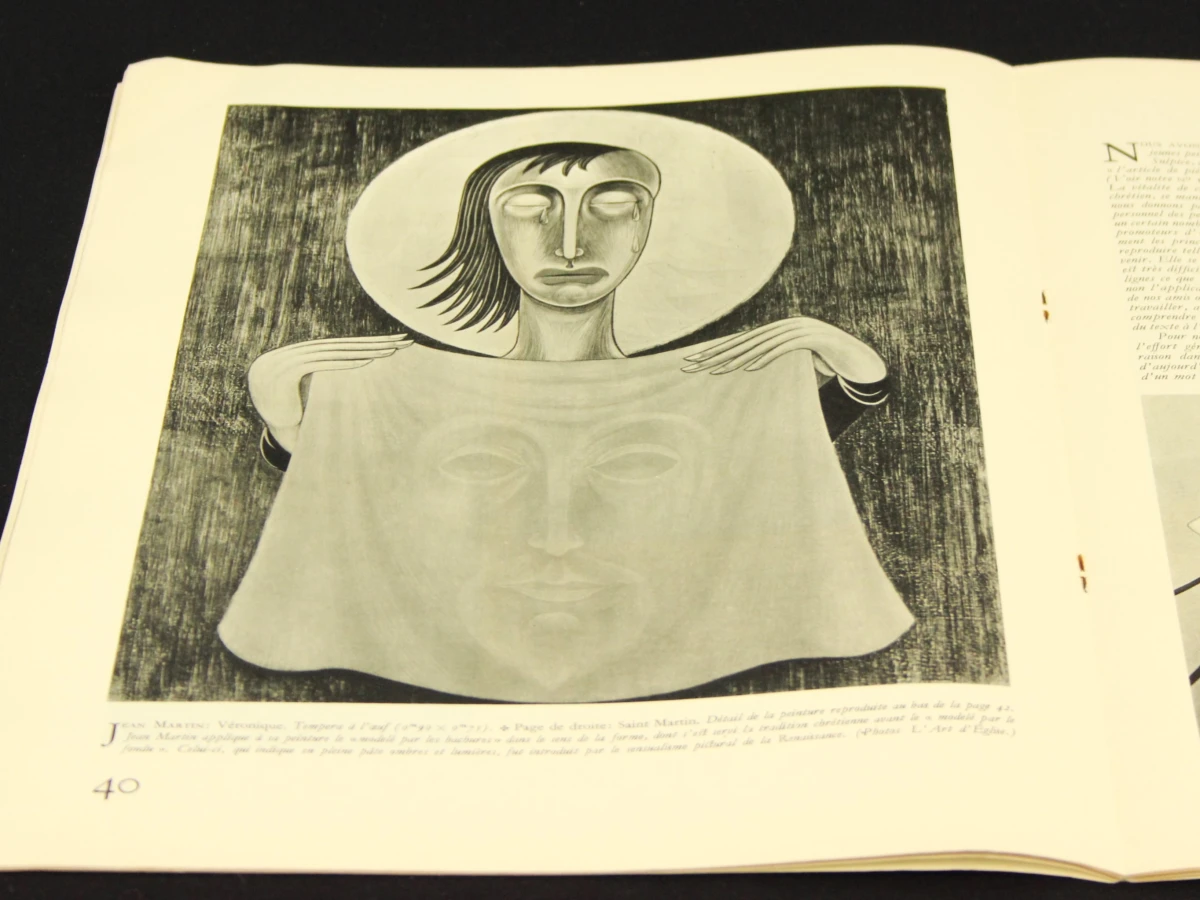 L'Art Deglise & L' Artisan et Les Arts Liturgiqves lot van 14 grootformaat foto en illustratieve magazines - foto 9