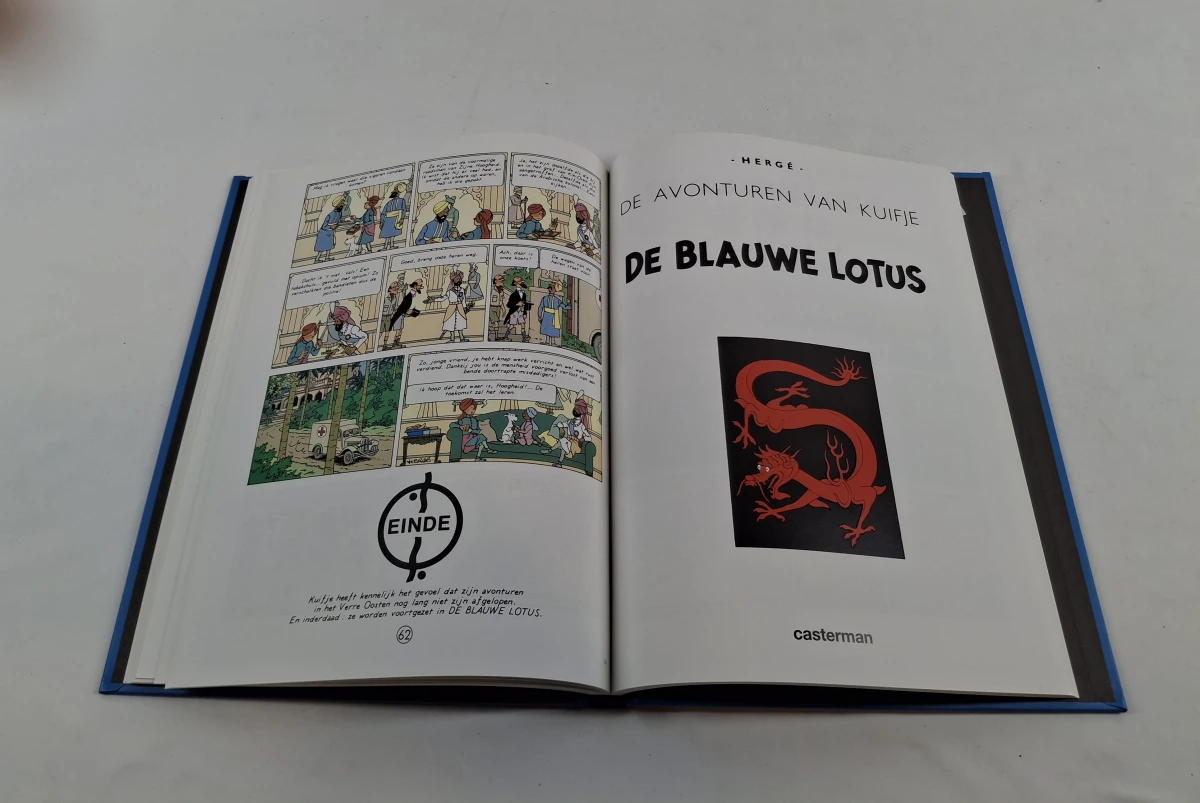 Set van 2 Kuifje boeken: ‘China in Kuifje’ + Luxe Verzamelalbum - foto 4