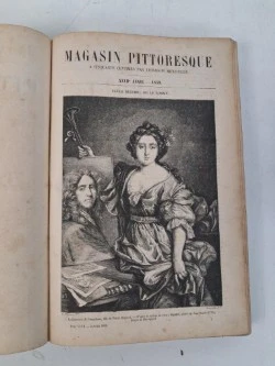 Antiek boek : "le magasin pittoresque", 1859 - foto 3