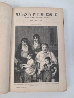 Antiek boek : "le magasin pittoresque", 1861 - foto 5