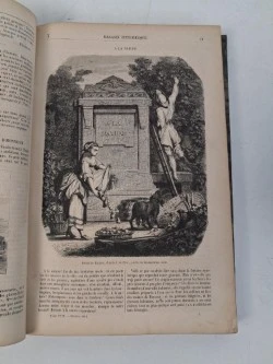Antiek boek : "le magasin pittoresque", 1861 - foto 4