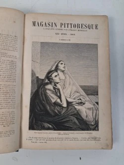 Antiek boek : "le magasin pittoresque", 1862 - foto 4