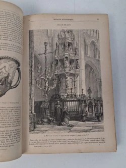 Antiek boek : "le magasin pittoresque", 1865 - foto 3