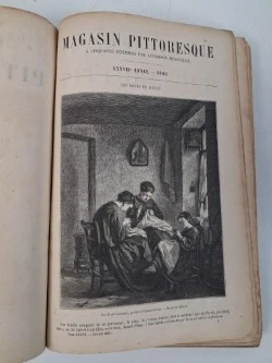 Antiek boek : "le magasin pittoresque", 1869 - foto 4