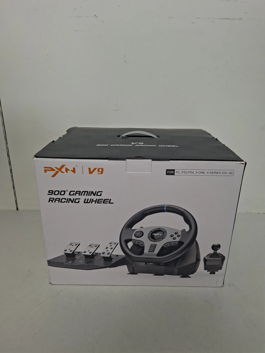 PXN V9 Gaming Racing Wheel Set – 900° Racestuur met Pedalen & Versnellingspook - foto 4