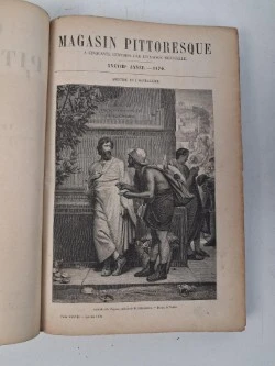 Antiek boek : "le magasin pittoresque", 1870 - foto 3