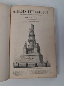 Antiek boek : "le magasin pittoresque", 1871 - foto 3