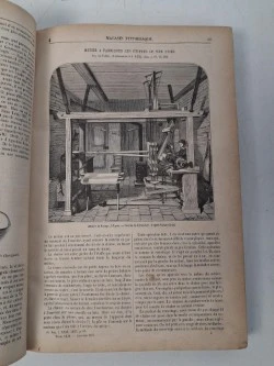 Antiek boek : "le magasin pittoresque", 1875 - foto 5