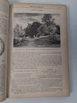 Antiek boek : "le magasin pittoresque", 1875 - foto 4