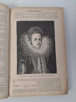 Antiek boek : "le magasin pittoresque", 1875 - foto 2