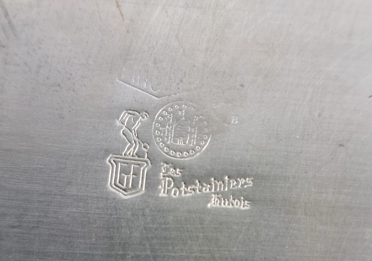 Verzameling tinnen tafelwaar, diverse makers, 20e eeuw - foto 14