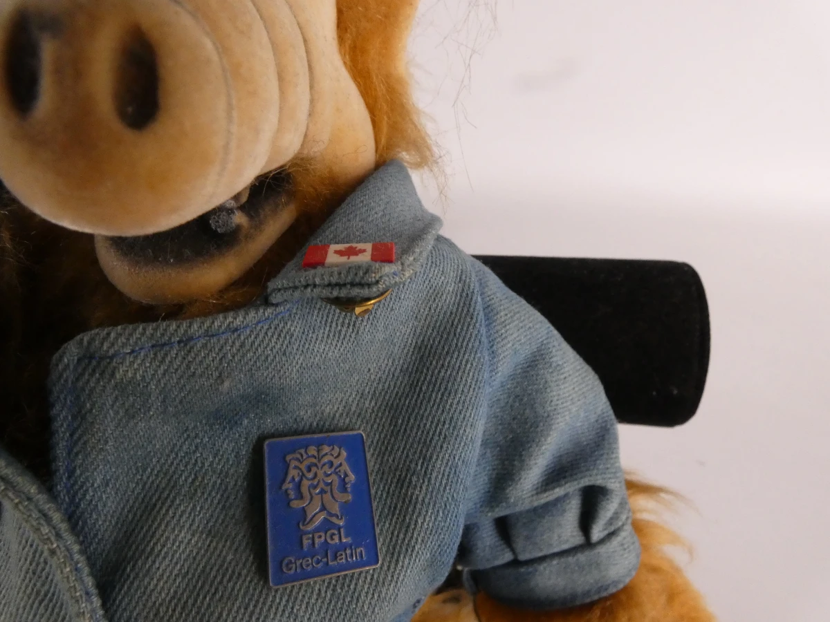 Vintage ALF plucheknuffels met zuignappen – set van 2 – jaren 80 - foto 6
