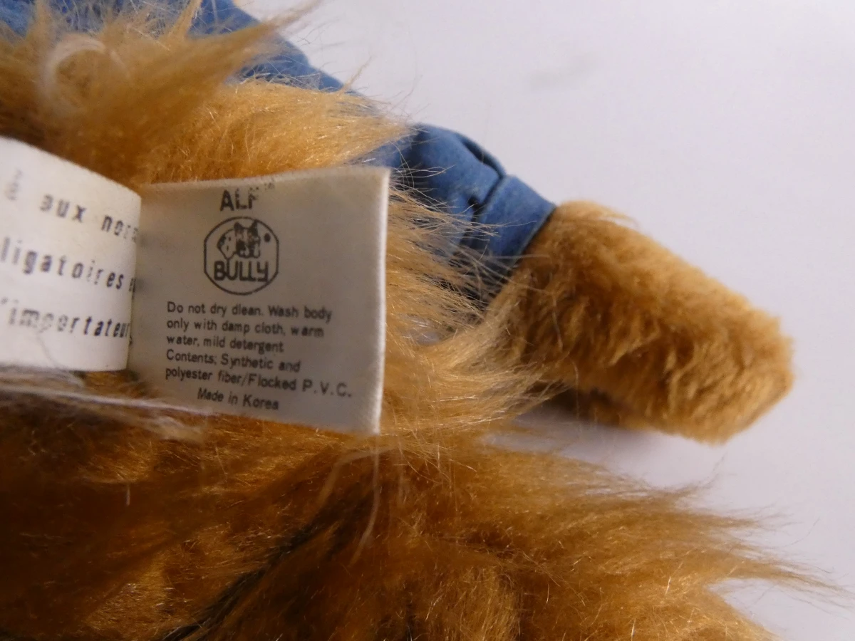 Vintage ALF plucheknuffels met zuignappen – set van 2 – jaren 80 - foto 12