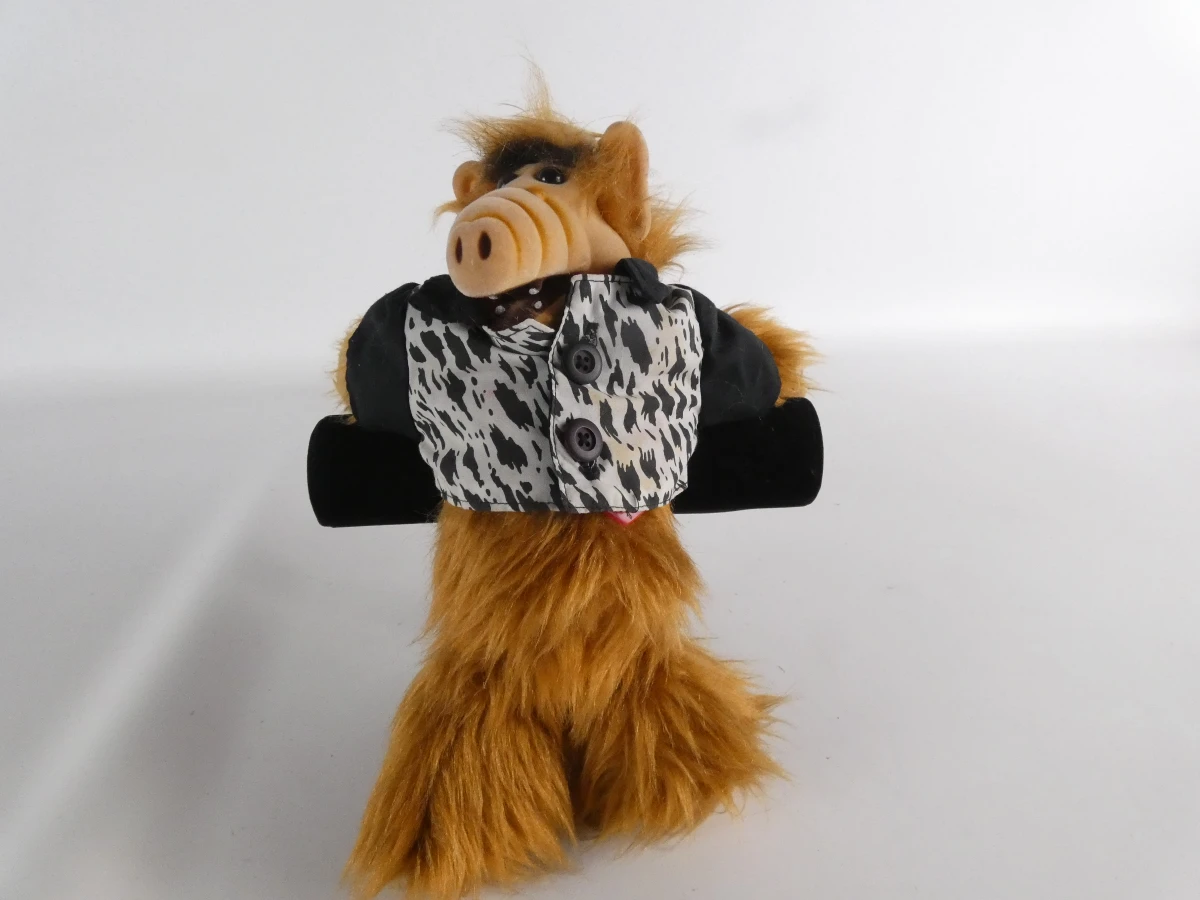 Vintage ALF plucheknuffels met zuignappen – set van 2 – jaren 80 - foto 15