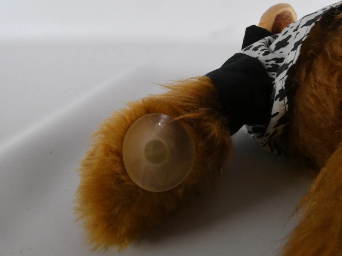 Vintage ALF plucheknuffels met zuignappen – set van 2 – jaren 80 - foto 21