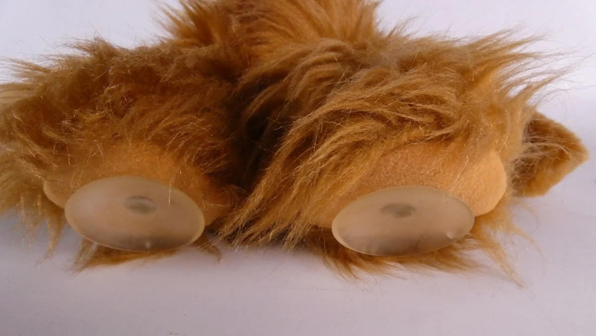 Vintage ALF plucheknuffels met zuignappen – set van 2 – jaren 80 - foto 25